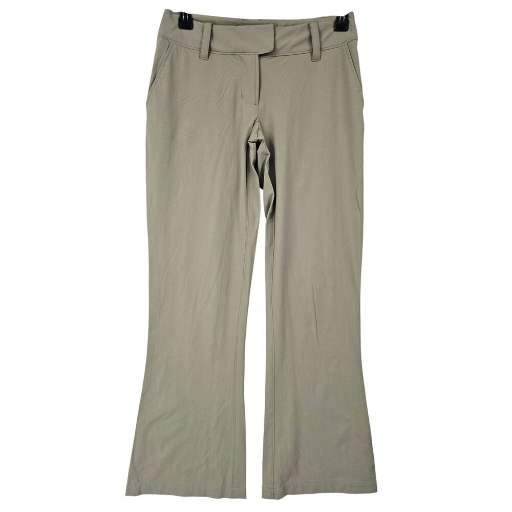 ISIS Apparel khaki beige trousers pants boot women's 6 Minimalist Gorpcore 4229